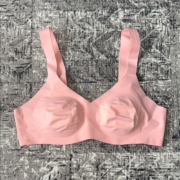 Knix V neck padded wireless bra thick straps - Picture 1 of 7